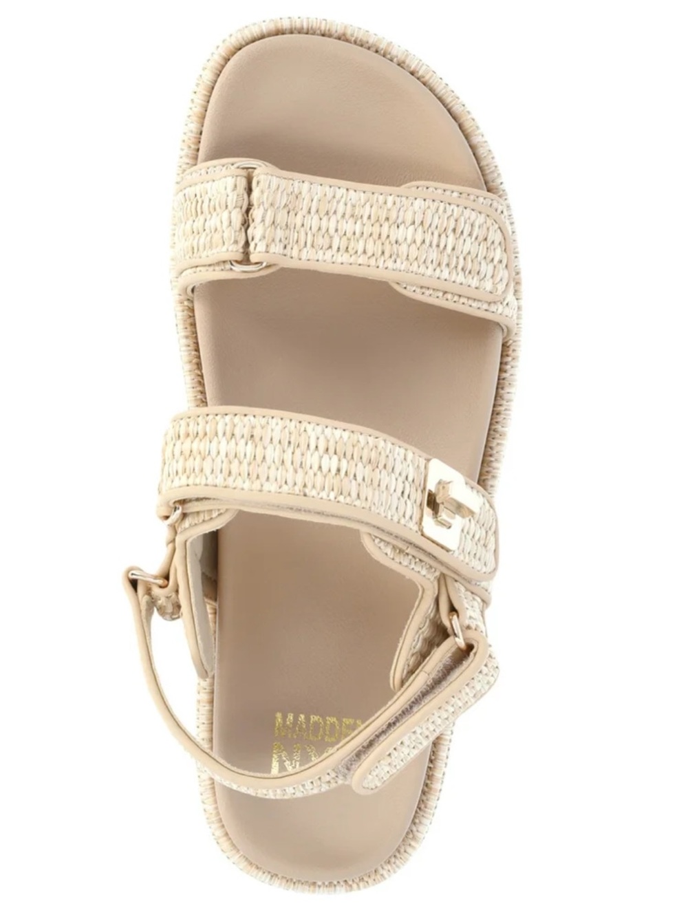 Neutral Woven Strap Women's Sandals